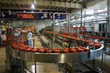 China Beverage Automatic Production Line Fruit / Vegetable For Juice Blends supplier
